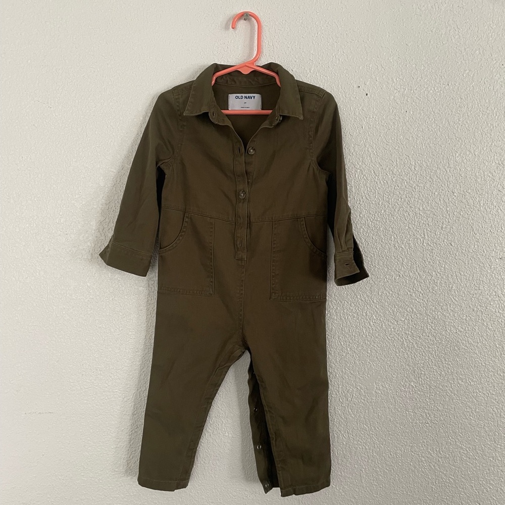 Green Utility One Piece